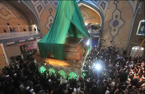 تصاویر رونمایی از ضریح امام حسین علیه السلام