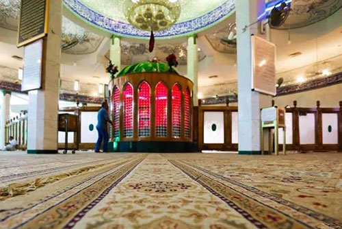 مسجد «حنانه»؛ محل قرار گرفتن رأس الحسین (ع)