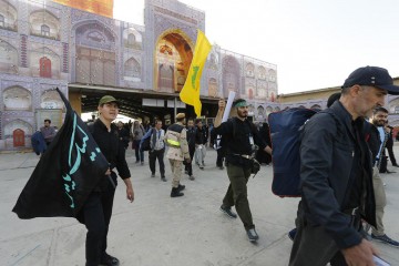 گزارش تصویری از خروج زائران اربعین حسینی از پایانه مرزی مهران