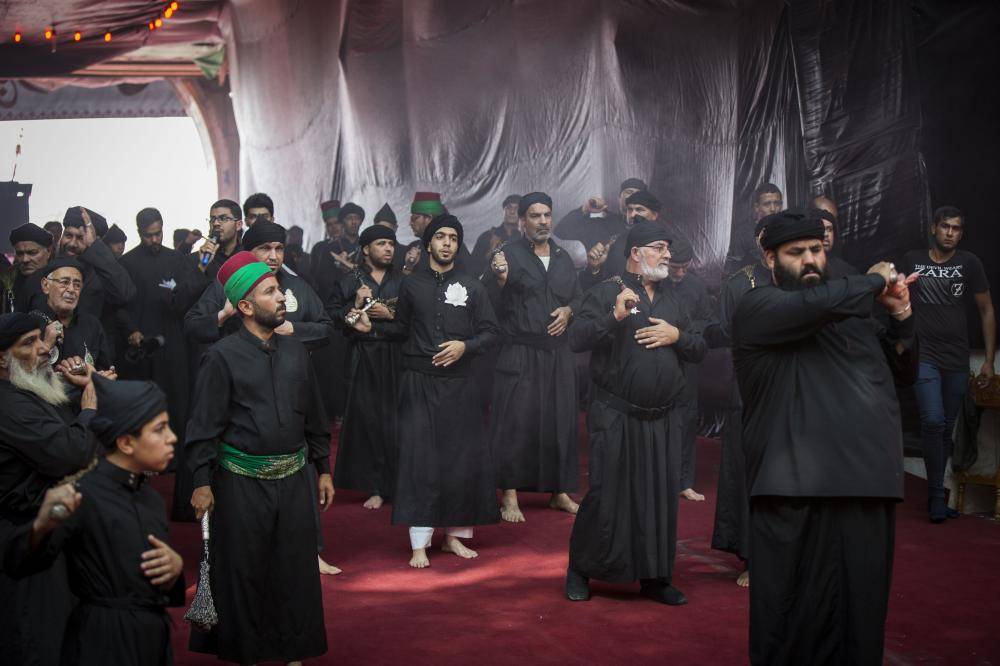 گزارش تصویری از عزاداری در حرم امام حسین (ع) و حرم حضرت عباس (ع)