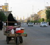 شیوه حمل و نقل زائران در کربلا